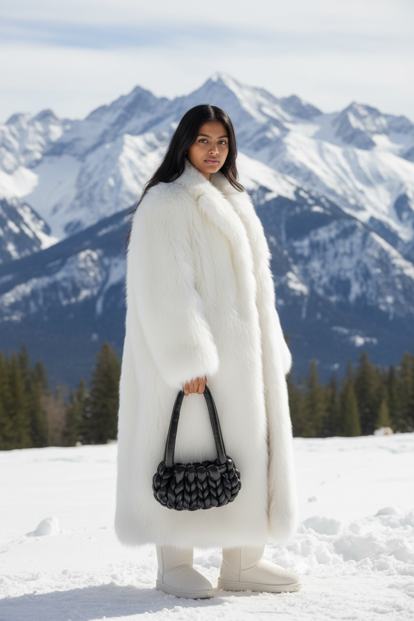 Lyra Noir chromée mini