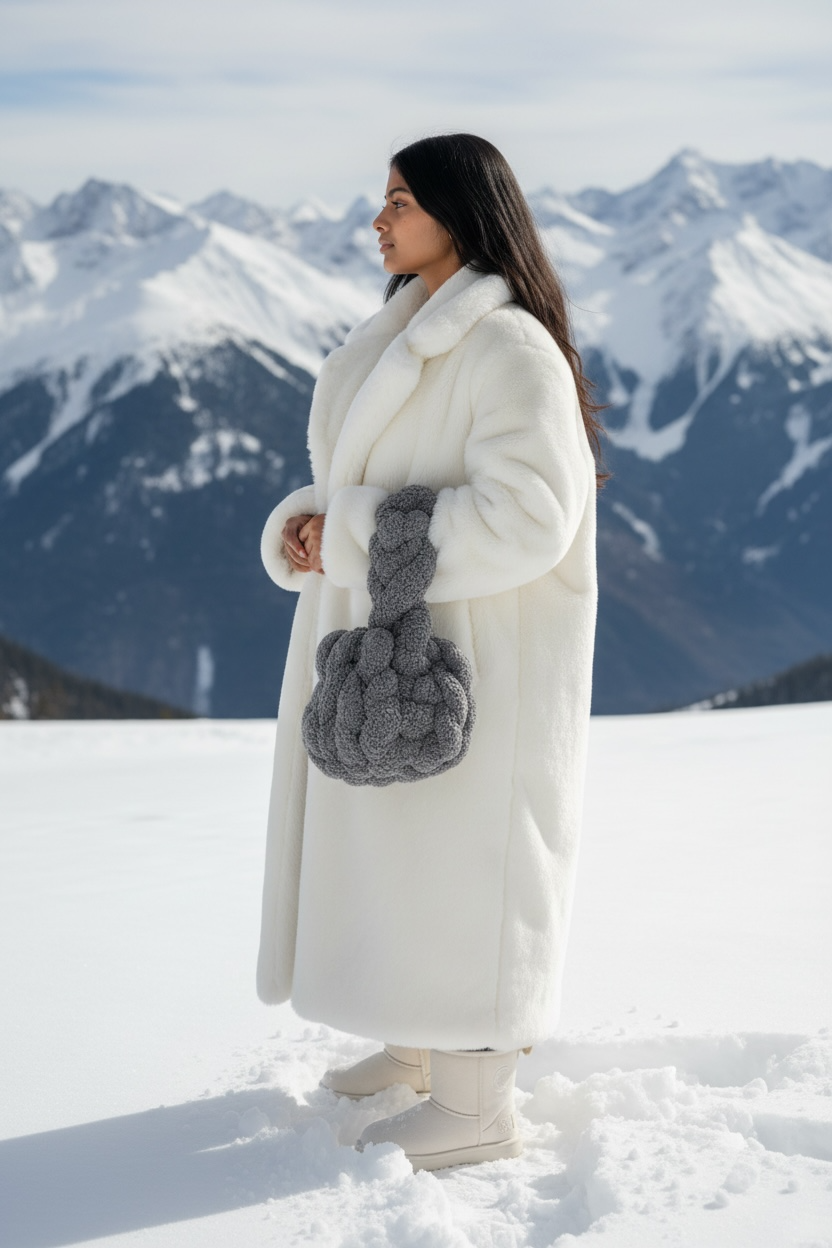 Orion Marron bouclé