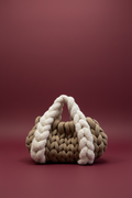 Sac Maïa Beige et Blanc