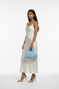 Sac Orion Bleu ciel chromé