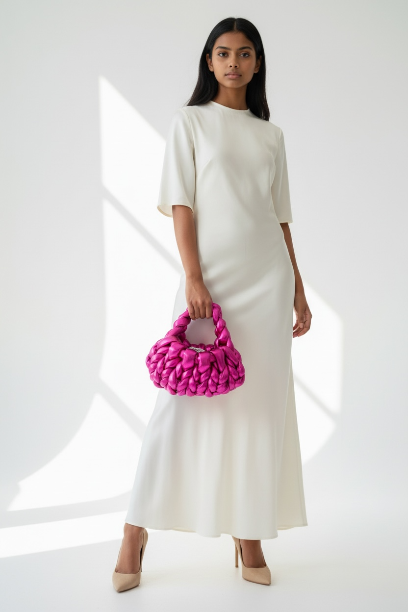 Sac Orion Rose chromé