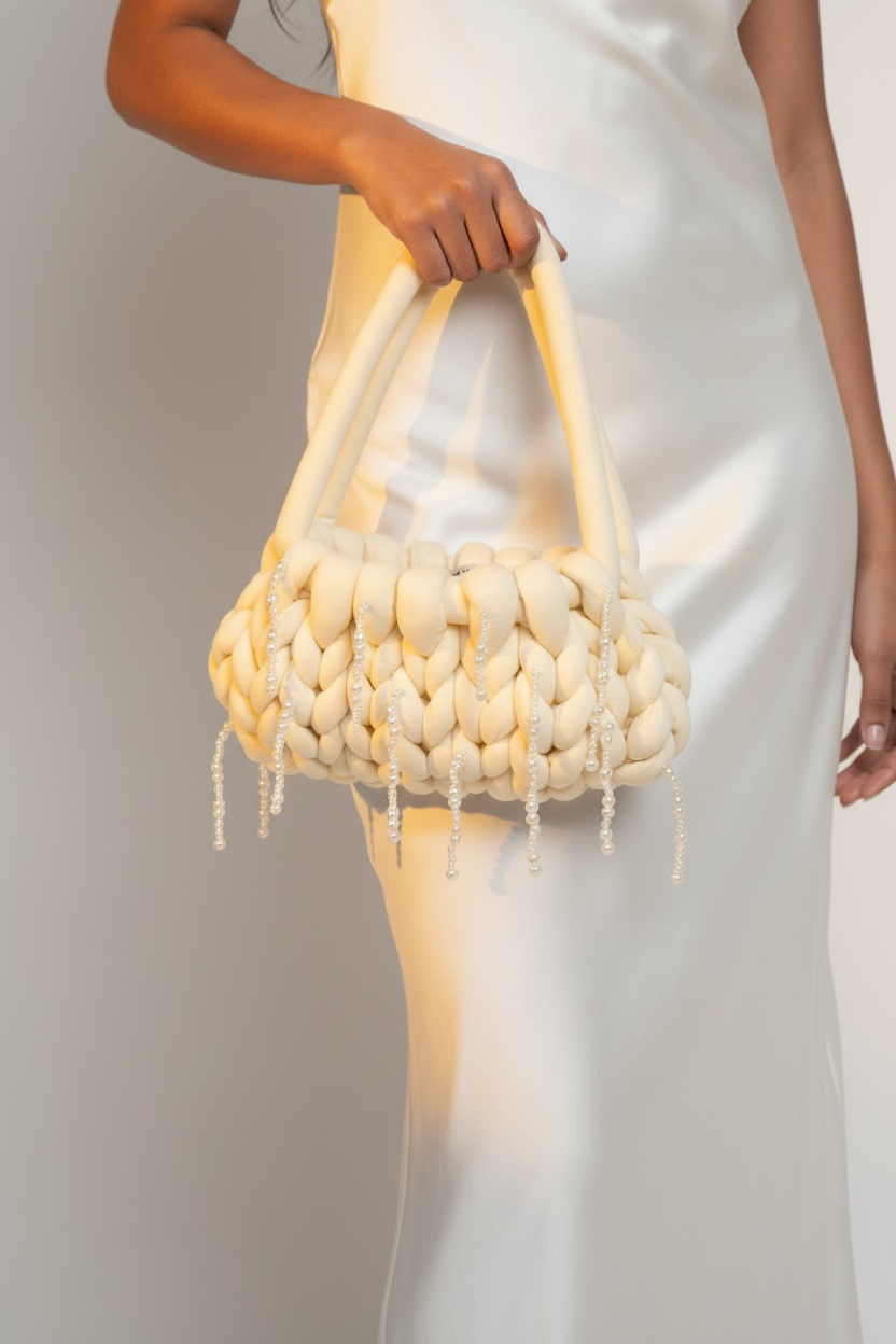 Sac Lyra jaune perle