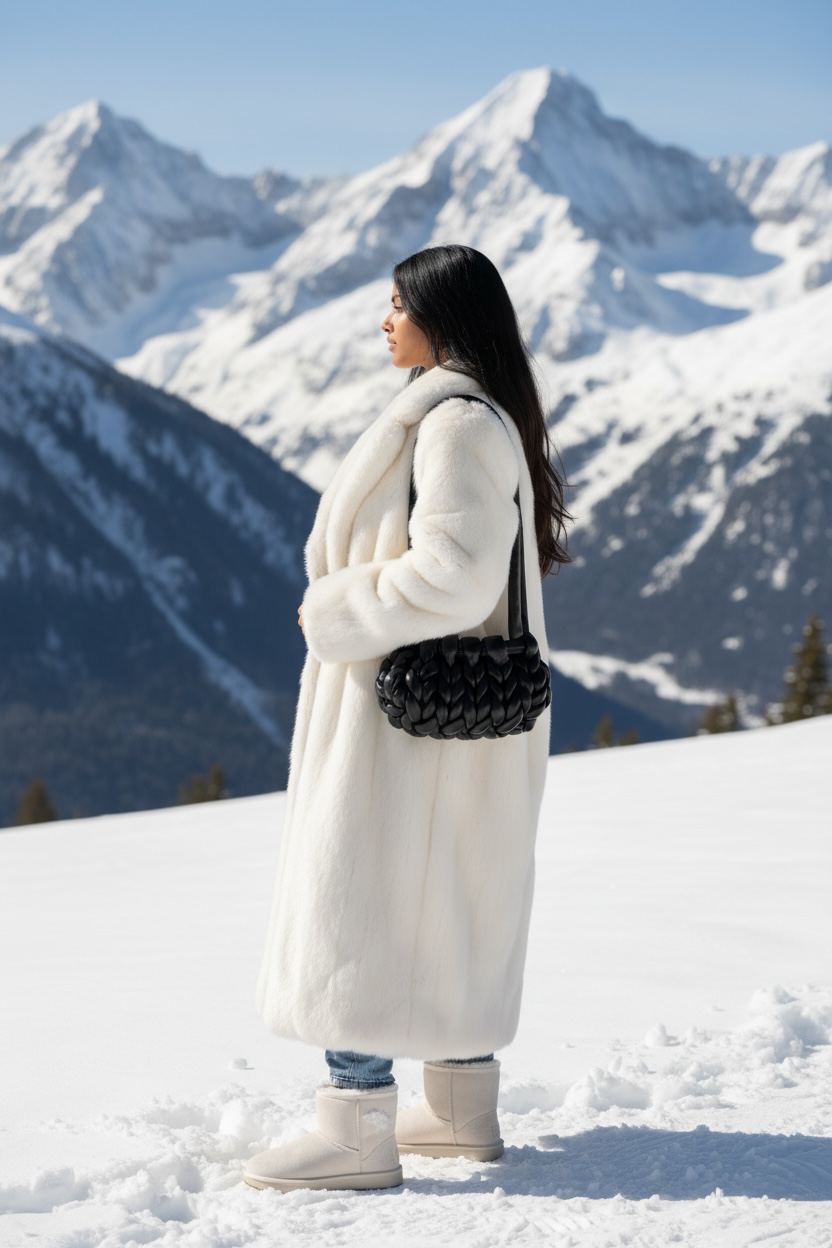 Lyra Noir chromée mini