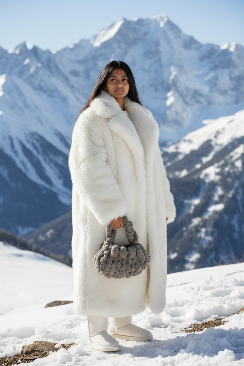 Orion Marron bouclé